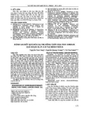 Đánh giá kết quả hóa xạ trị đồng thời ung thư amiđan giai đoạn III, IV A-B tại Bệnh viện K