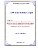 Sáng kiến kinh nghiệm THPT: Phát huy vai trò của giáo viên chủ nhiệm trong việc rèn luyện kỹ năng ứng phó với căng thẳng và kiểm soát cảm xúc nhằm triển năng lực tự chủ cho học sinh trường THPT Đô Lương 4