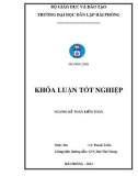 Khoá luận tốt nghiệp: Hoàn thiện công tác kế toán tiền lương và các khoản trích theo lương tại công ty TNHH một thành viên cảng Quảng Ninh