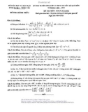 Đề thi tuyển sinh lớp 10 môn Toán (chuyên) năm 2021-2022 - Trường chuyên Lê Qúy Đôn, Bà Rịa-Vũng Tàu