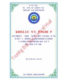 Khóa luận tốt nghiệp Quản trị kinh doanh: Các nhân tố ảnh hưởng đến quyết định sử dụng dịch vụ lữ hành của khách hàng cá nhân tại Công ty TNHH Du lịch Kết Nối Huế