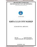 Khoá luận tốt nghiệp: Hoàn thiện tổ chức kế toán chi phí, doanh thu và xác định kết quả kinh doanh tại Công ty cổ phần Thép Việt Nhật