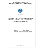 Khoá luận tốt nghiệp: Hoàn thiện tổ chức công tác kế toán doanh thu, chi phí và xác định kết quả kinh doanh tại Công ty Cổ phần Thƣơng mại và Dịch vụ Sơn Bình