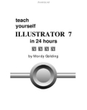 Teach Yourself ILLUSTRATOR 7 in 24 hours