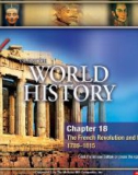 Lecture Glencoe world history - Chapter 18: The French Revolution and Napoleon (1789-1815)