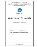 Khóa luận tốt nghiệp Kế toán - Kiểm toán: Hoàn thiện tổ chức kế toán doanh thu, chi phí và xác định kết quả kinh doanh tại Công ty TNHH Thương mại Đan Việt