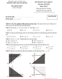 Đề thi giữa học kì 1 môn Toán lớp 10 năm 2024-2025 có đáp án - Trường THPT Quang Trung, Gia Lai