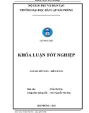 Khoá luận tốt nghiệp: Hoàn thiện tổ chức công tác kế toán tập hợp chi phí sản xuất và tính giá thành sản phẩm tại Công ty cổ phần tập đoàn Việt Úc