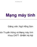 Mạng máy tính - Ngô Hồng Sơn