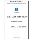 Khoá luận tốt nghiệp: Hoàn thiện tổ chức kế toán doanh thu, chi phí và xác định kết quả kinh doanh tại Công ty trách nhiệm hữu hạn thương mại và dịch vụ kỹ thuật Hoàng Gia