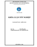 Khoá luận tốt nghiệp: Hoàn thiện tổ chức kế toán doanh thu, chi phí và xác định kết quả kinh doanh tại Công ty TNHH xây lắp thương mại Khởi Đạt