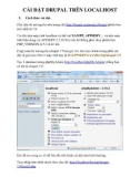 CÀI ĐẶT DRUPAL TRÊN LOCALHOST