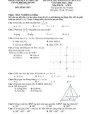 Đề thi học kì 2 môn Toán lớp 8 năm 2023-2024 có đáp án - Phòng GD&ĐT Hải Dương