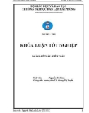 Khoá luận tốt nghiệp: Hoàn thiện tổ chức kế toán tập hợp chi phí và tính giá thành tại Công ty cổ phần Viglacera Đông Triều