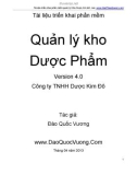 sách phần mềm kho dược