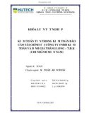 Khóa luận tốt nghiệp: Kiểm toán tiền trong kiểm toán báo cáo tài chính tại Công ty TNHH Kiểm toán và định giá Thăng Long – T.D.K (chi nhánh miền Nam)