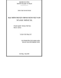 Luận văn Thạc sĩ Văn học Việt Nam: Đặc điểm truyện trinh thám Việt Nam nửa đầu thế kỷ XX