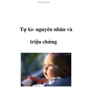 Tự kỉ- nguyên nhân và triệu chứng