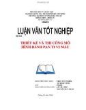 LUẬN VĂN: THIẾT KẾ VÀ THI CÔNG MÔ HÌNH ĐÁNH PAN TI VI MÀU