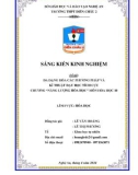 Sáng kiến kinh nghiệm THPT: Đa dạng hóa các phương pháp và kĩ thuật dạy học tích cực chương Năng lượng hóa học môn Hóa học 10