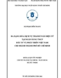 Khóa luận tốt nghiệp: Đa dạng hóa dịch vụ thanh toán điện tử tại Ngân hàng TMCP Đầu tư và Phát triển Việt Nam chi nhánh thành phố Hồ Chí Minh