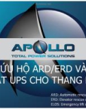 BỘ CỨU HỘ ARD/ERD VÀ MÁY PHÁT UPS CHO THANG MÁY