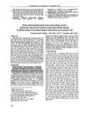 Theo dõi độ bão hòa ô xy não vùng (rSO2) bằng kỹ thuật đo quang phổ cận hồng ngoại ở bệnh nhân tắc động mạch não giữa giai đoạn cấp