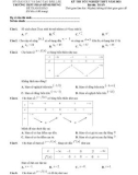 Đề thi thử tốt nghiệp THPT năm 2021 môn Toán có đáp án - Trường THPT Phan Đình Phùng