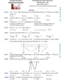 Đề khảo sát chất lượng môn Toán lớp 12 năm 2020-2021 có đáp án (Lần 1) - Sở GD&ĐT Hải Phòng