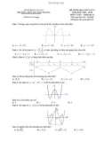 Đề thi giữa học kì 1 môn Toán lớp 12 năm 2022-2023 có đáp án - Trường THPT Bảo Thắng 2 – Lào Cai
