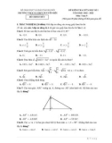 Đề thi giữa học kì 1 môn Toán lớp 9 năm 2022-2023 - Trường THCS&THPT Nguyễn Siêu – Hà Nội