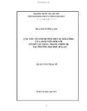 Luận văn: CÁC YẾU TỐ ẢNH HƯỞNG ĐẾN SỰ HÀI LÒNG CỦA SINH VIÊN ĐỐI VỚI CƠ SỞ VẬT CHẤT, TRANG THIẾT BỊ TẠI TRƯỜNG ĐẠI HỌC ĐÀ LẠT