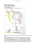 RNA interference