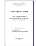 NUÔI CẤY BACILLUS SUBTILIS THU NHẬN α-AMYLASE VÀ ỨNG DỤNG TRONG SẢN XUẤT DEXTRIN