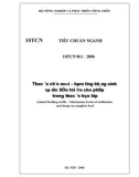 Thức ăn chăn nuôi - Hàm lượng kháng sinh và dược liệu tối đa cho phép trong thức ăn hỗn hợp