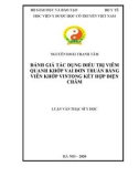 Luận văn Thạc sĩ Y học: Đánh giá tác dụng điều trị viêm quanh khớp vai đơn thuần bằng viên khớp Vintong kết hợp điện châm