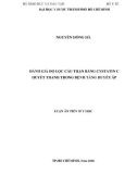 Luận án Tiến sĩ Y học: Đánh giá độ lọc cầu thận bằng cystatin C huyết thanh trong bệnh tăng huyết áp