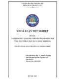 Khóa luận tốt nghiệp: Tạo động lực làm việc cho người lao động tại Công ty Cổ phần May xuất khẩu Đại Đồng