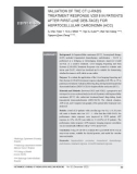 Valuation of the CT LI-RADS treatment response V2018 in patients after first-line DEB-TACE for hepatocellular carcinoma (HCC)