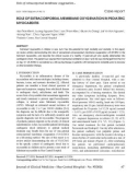 Role of extracorporeal membrane oxygenation in pediatric myocarditis