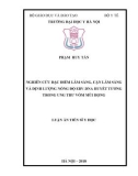 Luận án tiến sĩ Y học: Nghiên cứu đặc điểm lâm sàng, cận lâm sàng và định lượng nồng độ EBV-DNA huyết tương trong ung thư Vòm Mũi Họng