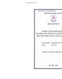 Tóm tắt Luận án tiến sĩ Y học: Nghiên cứu đặc điểm lâm sàng, đặc điểm cộng hưởng từ và đánh giá kết quả điều trị vi phẫu thuật u màng não trên yên