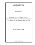 Luận văn Thạc sĩ Y học: Sàng lọc nguy cơ loãng xương ở bệnh nhân nữ trên 45 tuổi bằng chỉ số SCORE tại Bệnh viện Trung ương Thái Nguyên