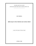 Luận văn Thạc sĩ Tâm lý học: Rối loạn căng thẳng sau sang chấn