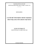 Luận văn Thạc sĩ Văn học: Cái tôi trữ tình trong thơ Dư Thị Hoàn, Đoàn Thị Lam Luyến, hoàng Việt Hằng