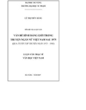 Luận văn Thạc sĩ Văn học Việt Nam: Vấn đề bình đẳng giới trong truyện ngắn nữ Việt Nam sau 1975 (qua Tuyển tập truyện ngắn 1975 - 1995)