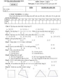 Đề thi giữa học kì 1 môn Toán lớp 6 năm 2023-2024 có đáp án - Trường THCS Phan Bội Châu, Hiệp Đức
