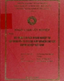 Khóa luận tốt nghiệp: Xây dựng văn hóa doanh nghiệp tại tập đoàn FPT và bài học kinh nghiệm cho các doanh nghiệp Việt Nam