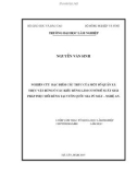 Luận văn Thạc sĩ Khoa học lâm nghiệp: Nghiên cứu đặc điểm cấu trúc của một số quần xã thực vật rừng ở các kiểu rừng làm cơ sở đề xuất giải pháp phục hồi rừng tại vườn quốc gia Pù Mát - Nghệ An