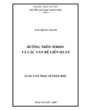 Luận văn Thạc sĩ Toán học: Đường tròn soddy và các vấn đề liên quan